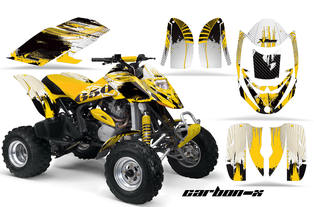 Can-Am Bombardier DS650 Graphics CX Yellow
